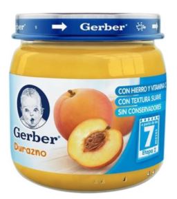 GERBER ETAPA 2 DURAZNO 113g