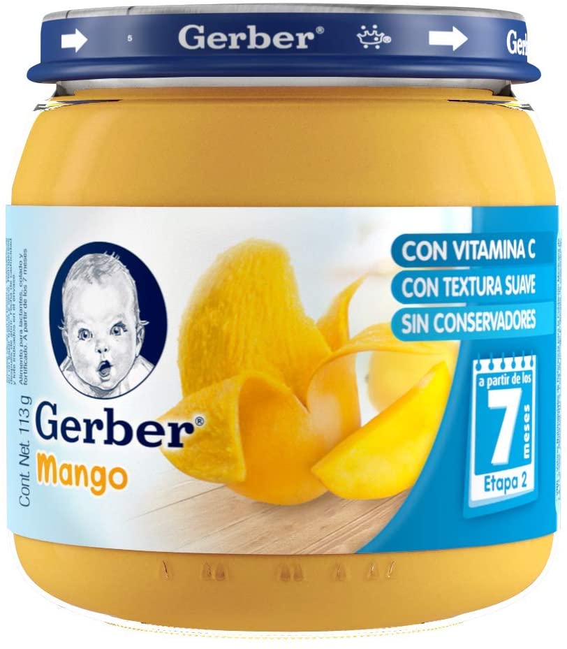 GERBER ETAPA 2 MANGO 113g