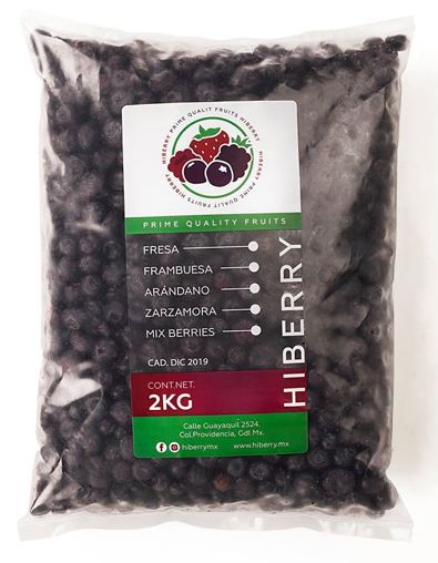 BLUEBERRY CONGELADO HIBERRY 2kg