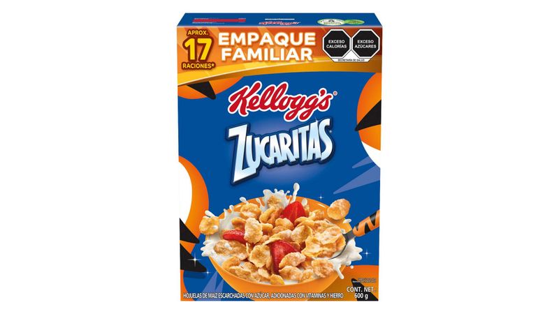 Kellogg's® Corn Flakes Hojuelas de maíz adicionadas con vitaminas y hierro