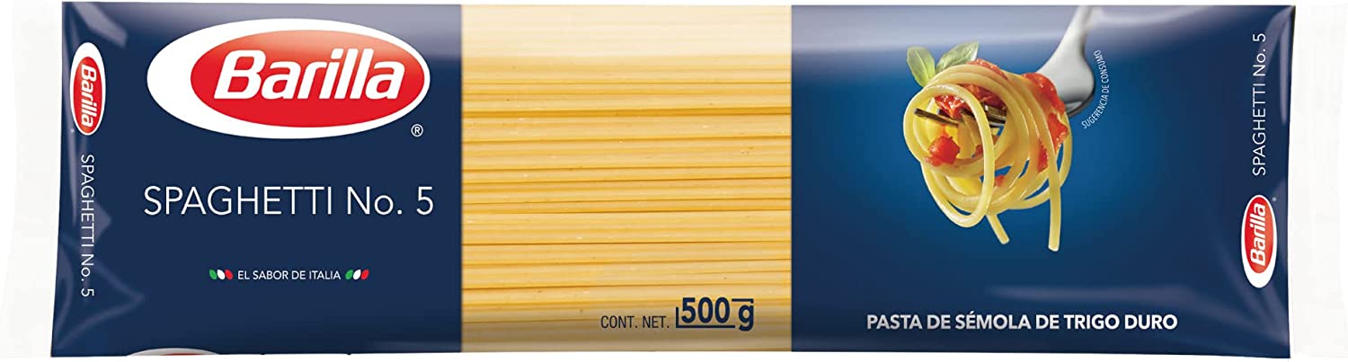 Pasta Barilla Spaghetti No.5 500g - Justo Súper a Domicilio